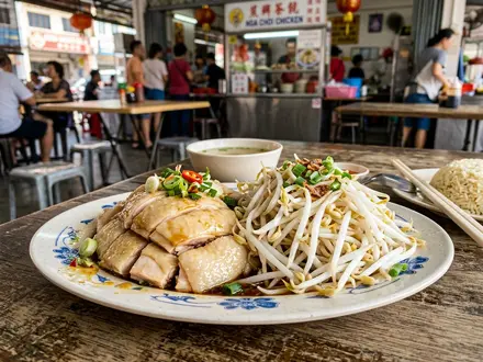 Nga Choi Gai (Beansprout Chicken)