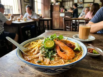 Laksa Sarawak Breakfast