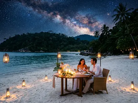 Private Beach Dinner