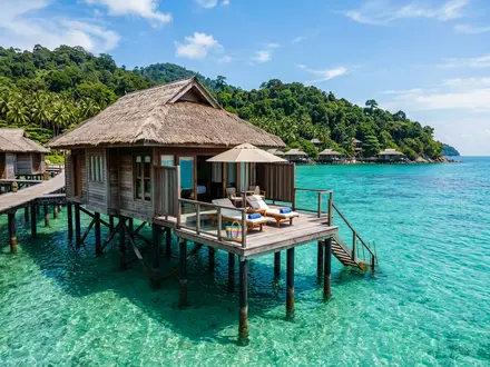 Overwater Sea Villa