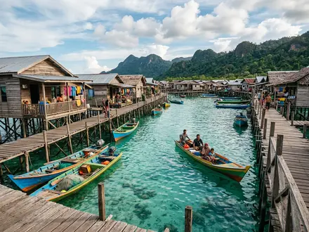 Bajau Water Village
