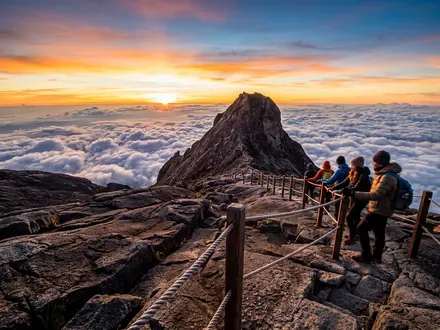 Sunrise from Low's Peak