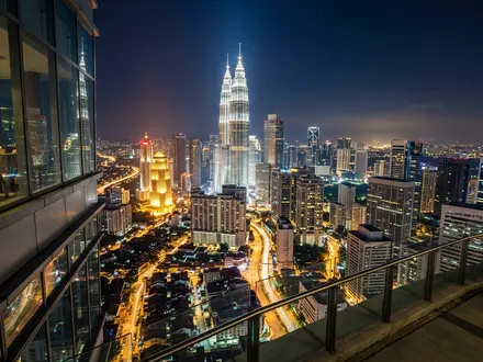 Petronas Towers at Night